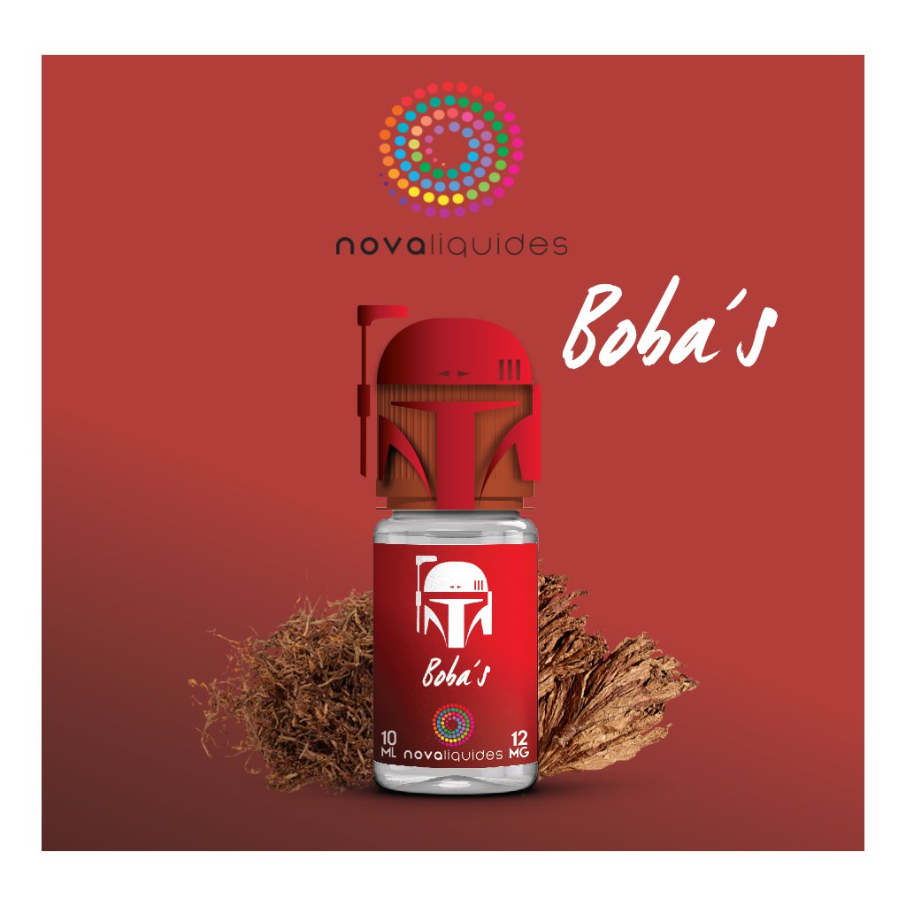 Boba's - NOVA LIQUIDES - 10ml Boba's - NOVA LIQUIDES - 10ml