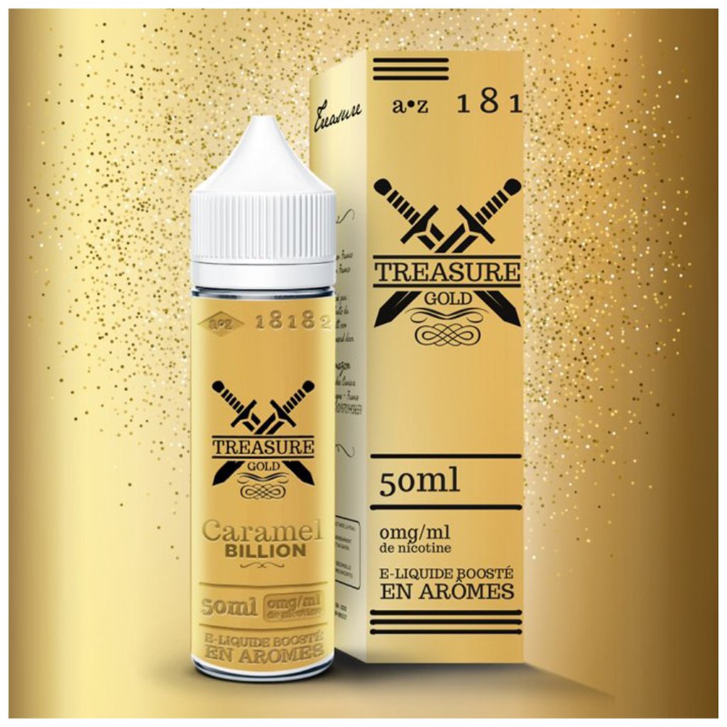 Caramel billion - TREASURE GOLD - AROMAZON - 50ml Caramel billion - TREASURE GOLD - AROMAZON - 50ml