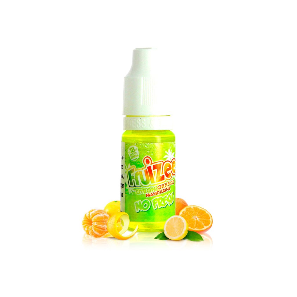Citron orange mandarine NO FRESH 10ml - Fruizee - ELIQUID FRANCE