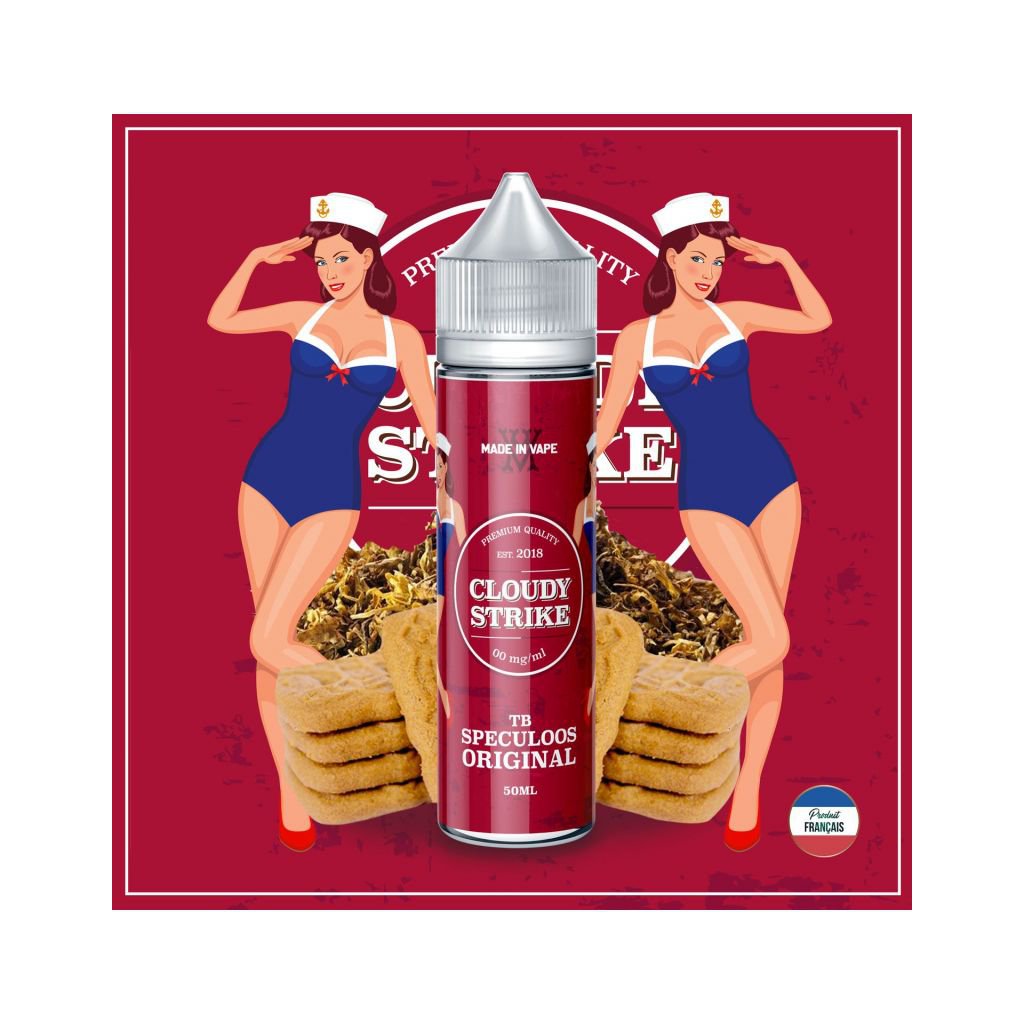 TB Speculoos original - CLOUDY STRIKE - 50ml TB Speculoos original - CLOUDY STRIKE - 50ml