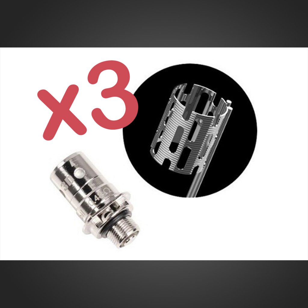 Pack x3 Z coil Zenith PLEX 3D 0.48ohm KAL sur www.plaisirdefumer.com