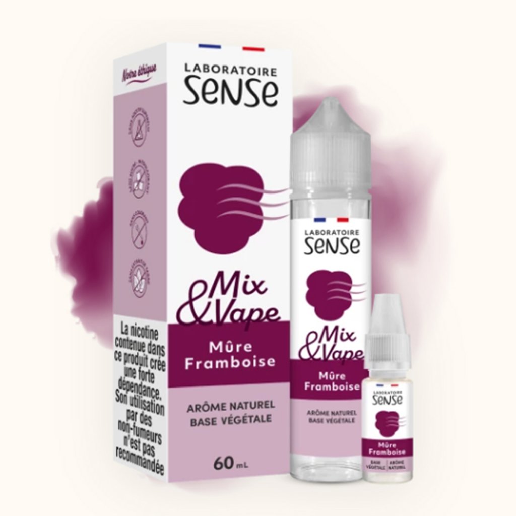 Mûre framboise - MIX & VAPE - SENSE - 60ml